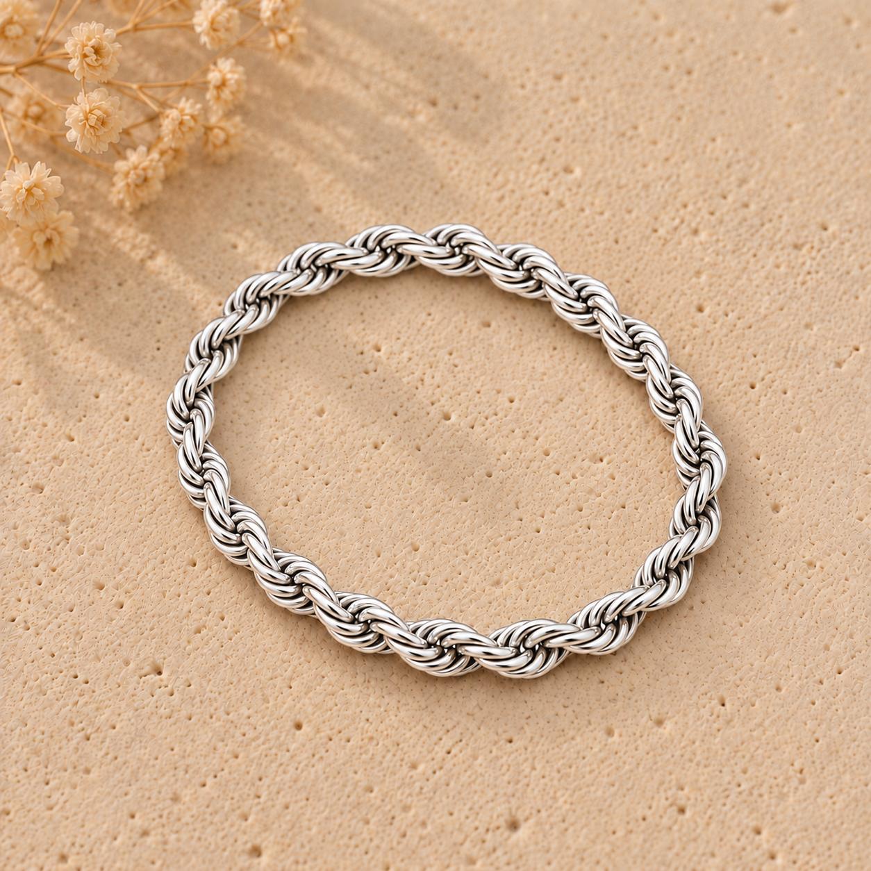 Duo de Bracelets cubain et torsadé